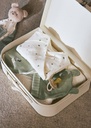 Cadeauset baby – body, bandana slabbetje en babymutsje
