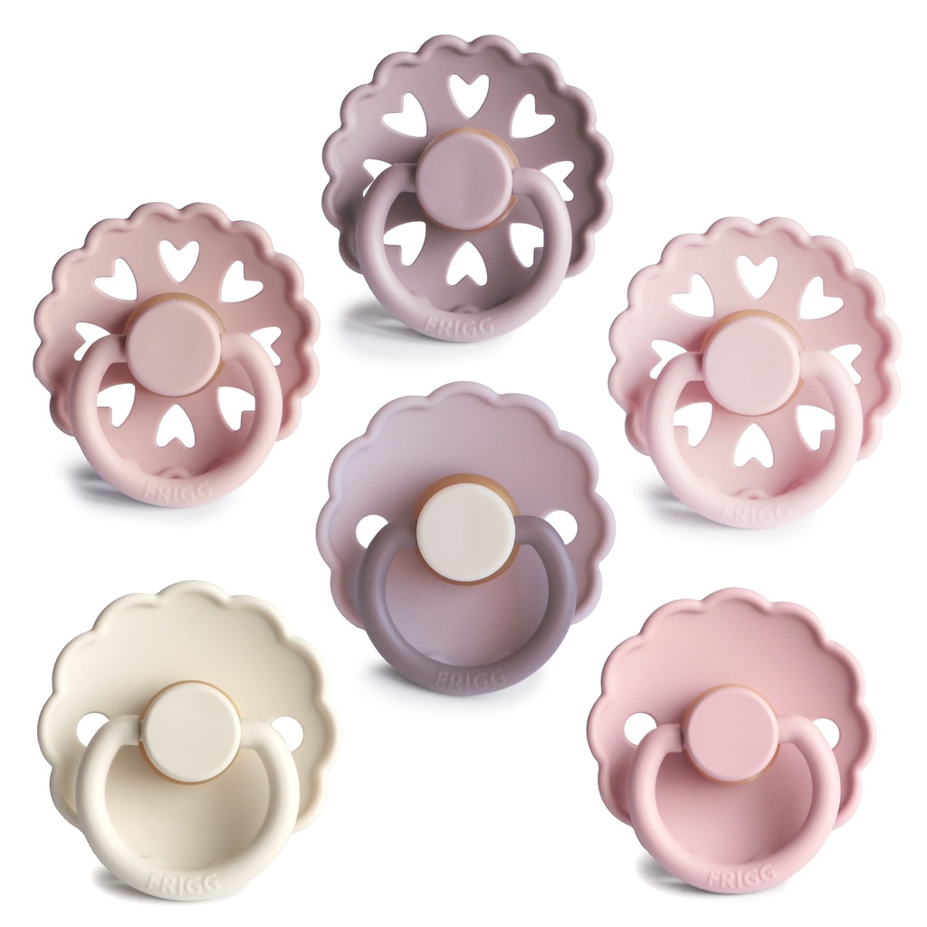 Fopspeen set latex (6 stuks)