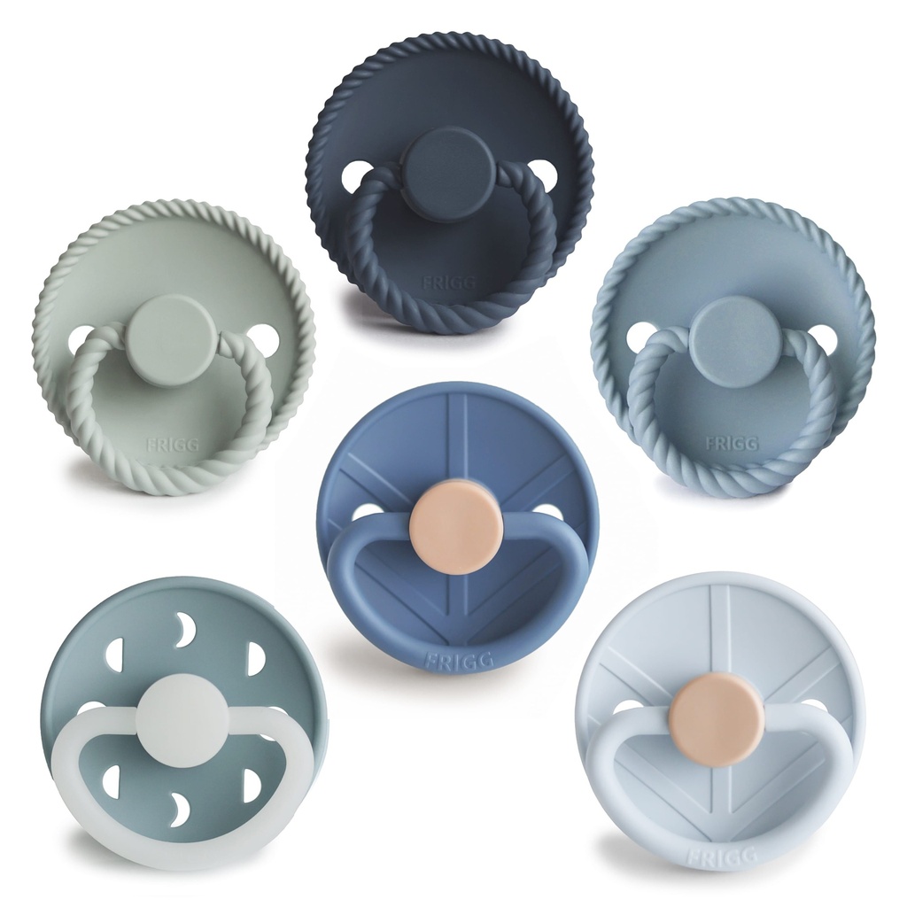 Fopspeen set silicone (6 stuks)
