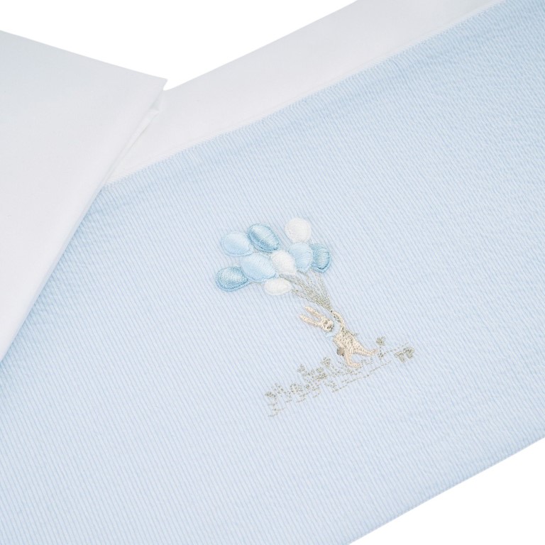 Laken bed (105x170cm) + sloop Blue Garden Party