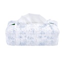 Gedrukt hoes voor Kleenex-doos – Gewatteerd Blue Garden Party