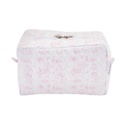 Rechthoekig toilettas – gewatteerd Pink Garden Party