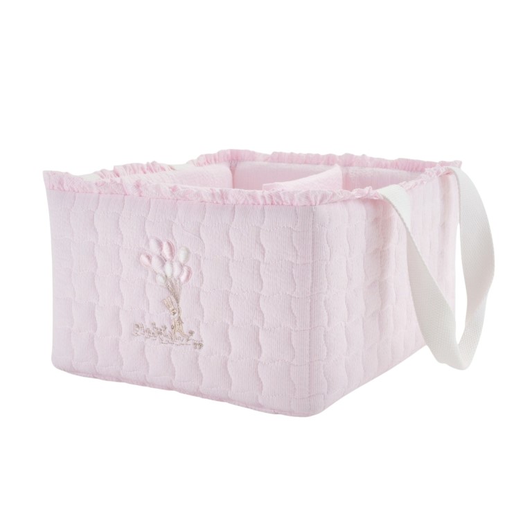 Verzorgingsmand grote Pink Garden Party