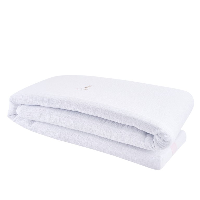 Bedbeschermer (210 cm) h: 23 cm