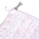 Platte tas – Gewatteerd Pink Garden Party