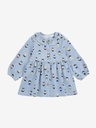 Denim jurk  game pawns all over
