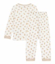 Fluwelen kinderpyjama met luipaardprint