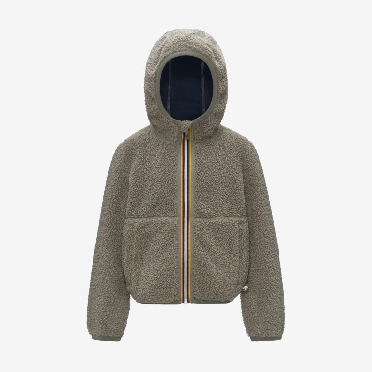 Omkeerbare jas jack sherpa polar double
