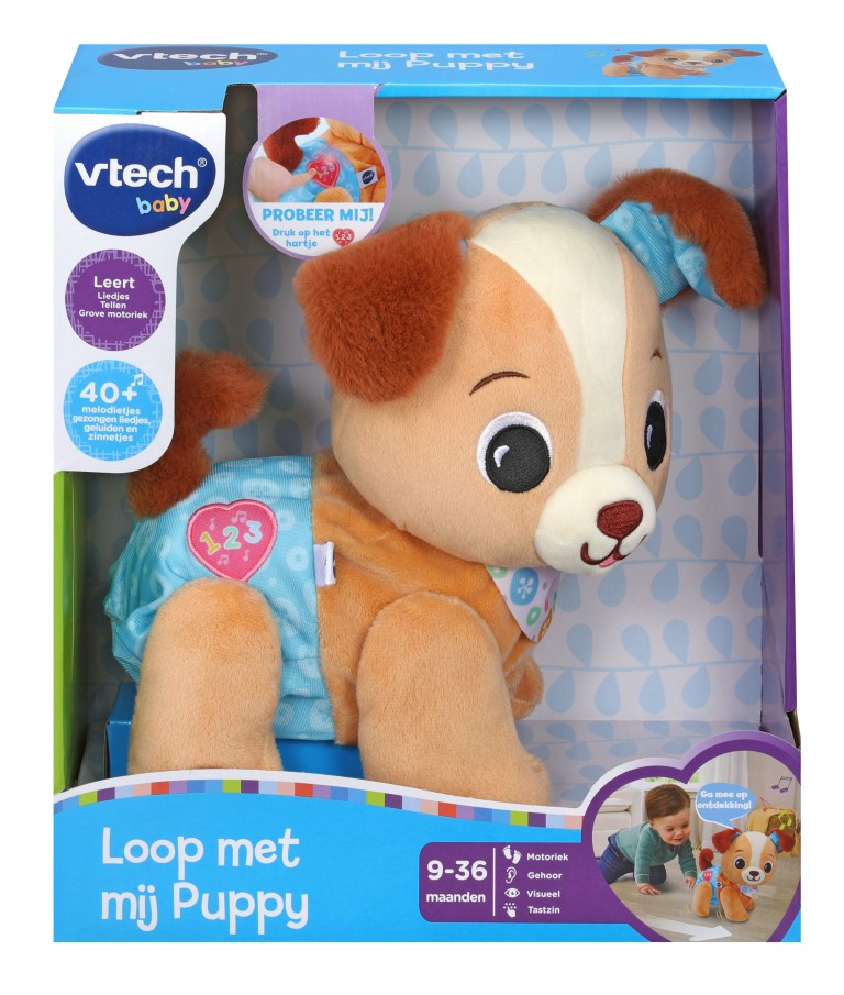 Loop met mij puppy