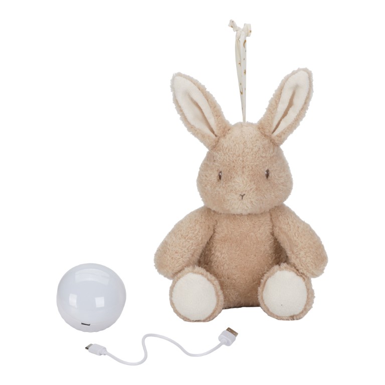 Knuffelkonijn Licht & Geluid