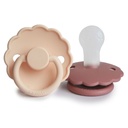 Fopspeen latex daisy (0-6maand, 2 stuks)