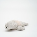 Knuffel zeehond The humming seal 2.0 met licht en geluid