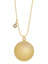 Bola zwangerschapsketting Chloé rond met hanger