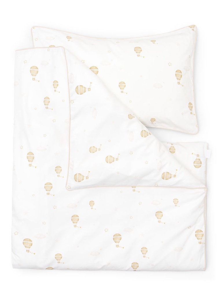 Donsovertrek bed + kussensloop