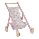 Houten poppenbuggy