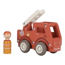 Houten brandweerwagen