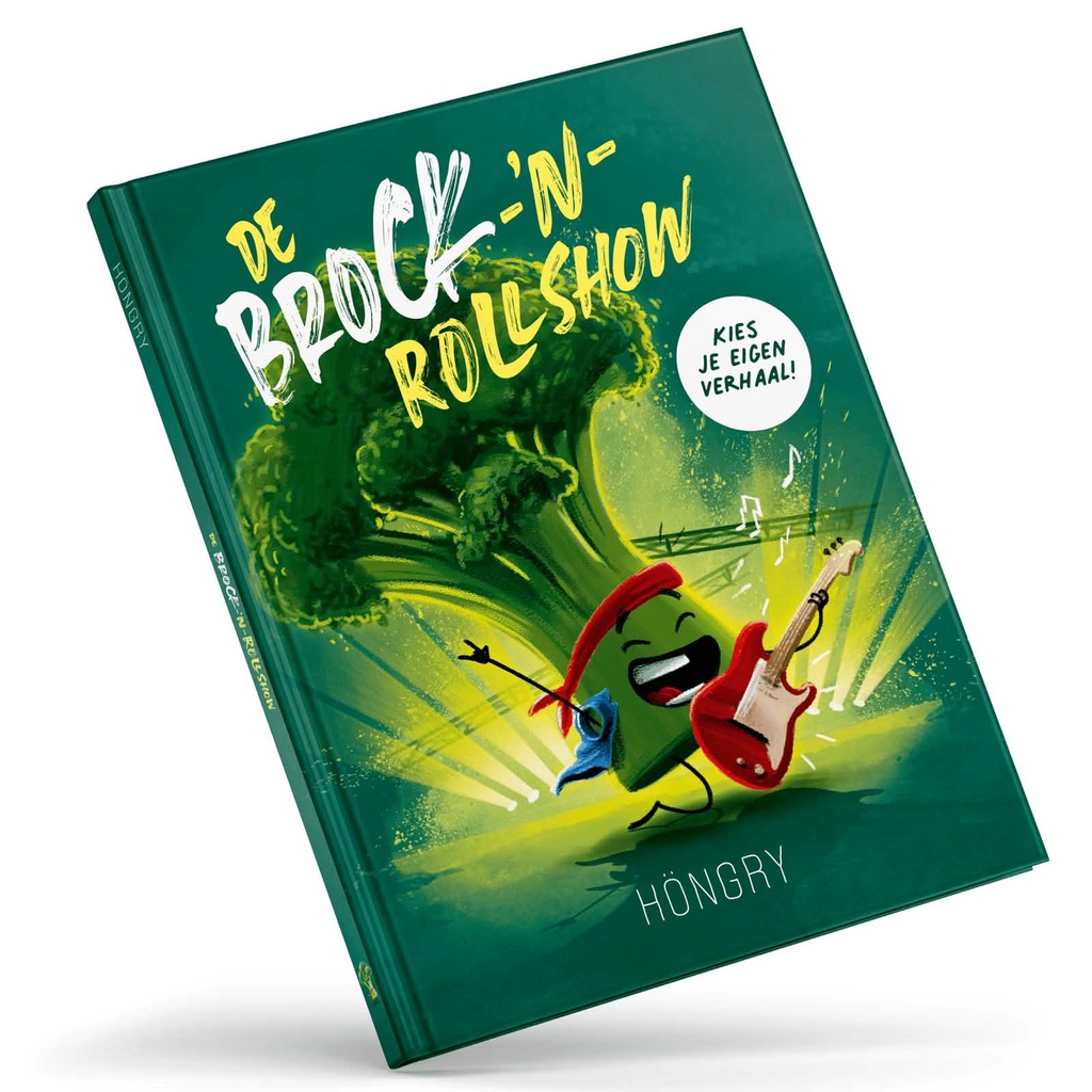 De brock-'n-rollshow - prentenboek over expressie