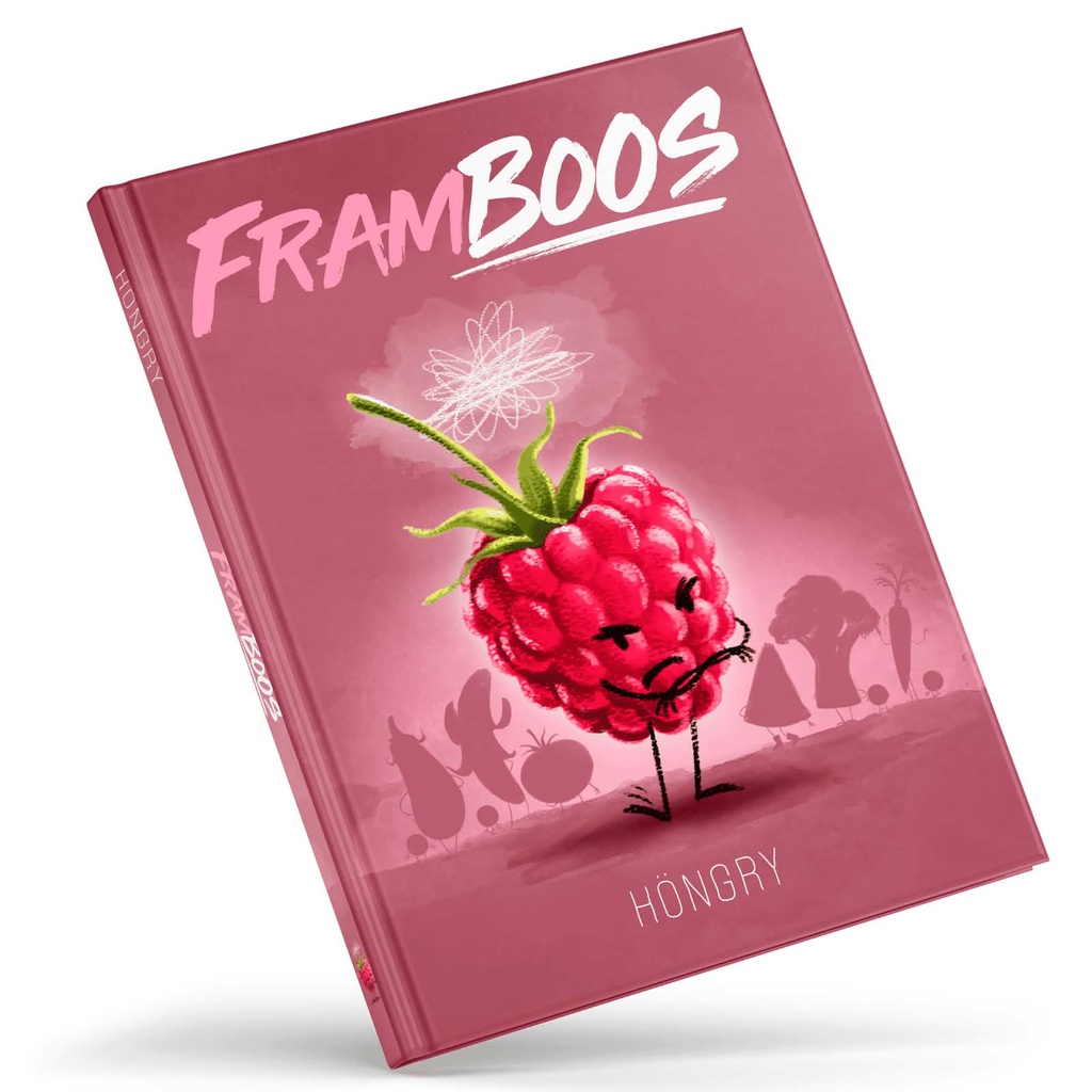 Framboos - kartonboekje over boosheid