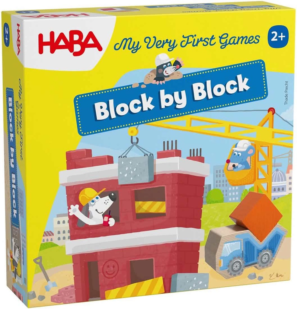 Spel - my very first games - block by block