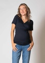 Borstvoedingsshirt met korte mouwen