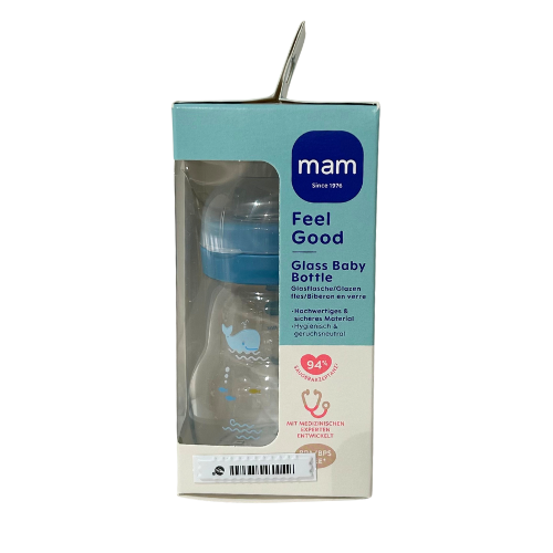 Zuigfles feel good glas 0m+ 170ml