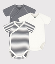 Body geboorte met korte mouwen (3 stuks)