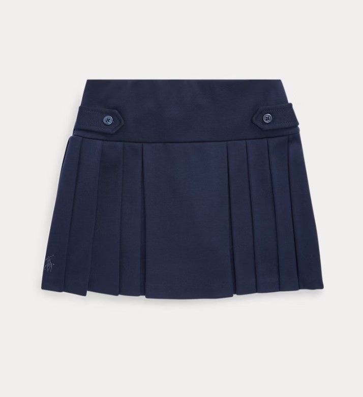Skort geplooide ponté (2j-7j)