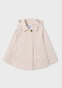 Jas - trenchcoat met kap en knopen