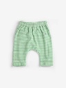Broek harem knit groene strepen