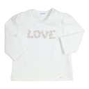 T-shirt aerobic lange mouwen love letters