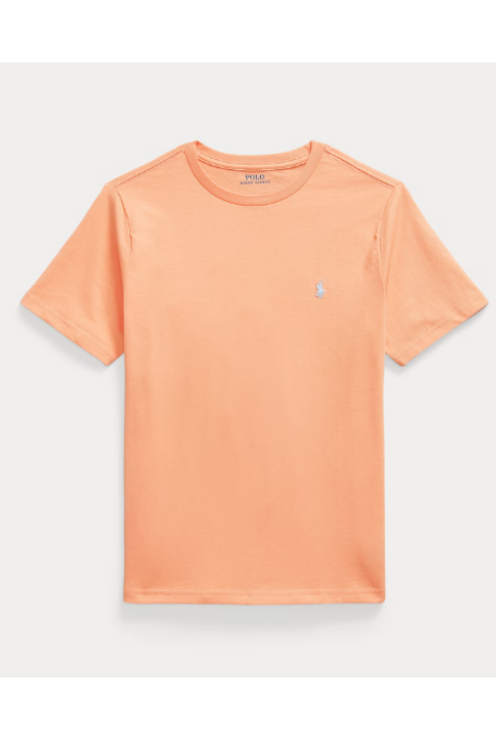 T-shirt met ronde hals - katoenen jersey (2j-7j)