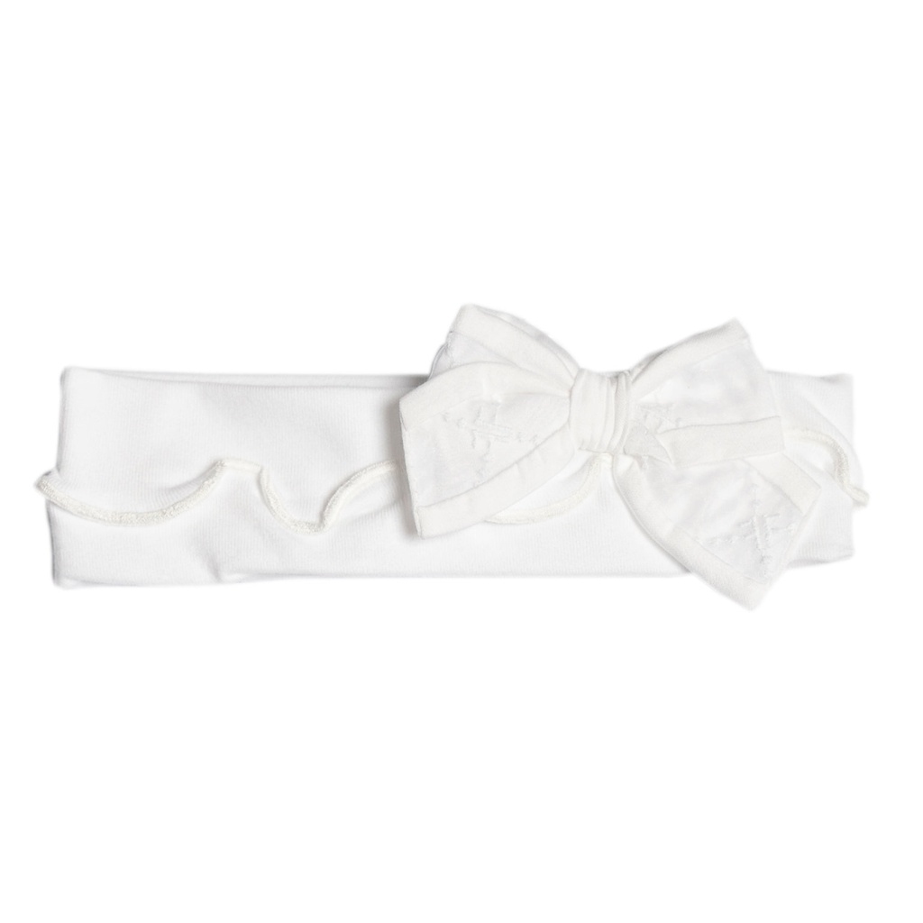 Haarband xl strik organza couture