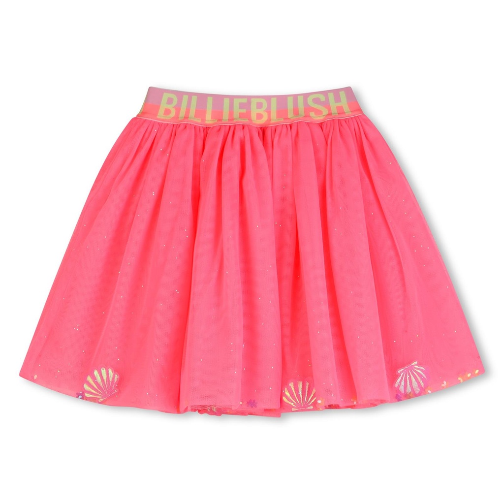 Rok mesh glitter fantasielook