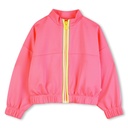 Vest terry zip glitterback