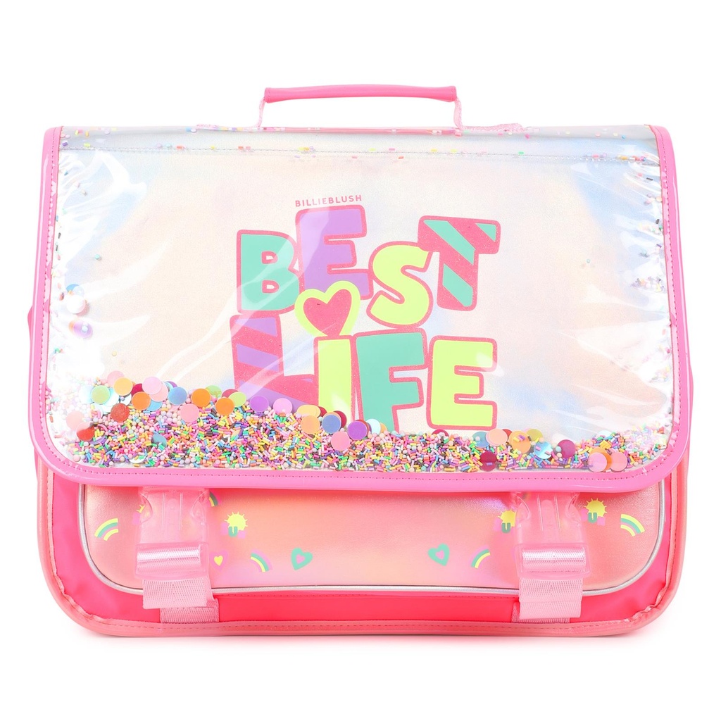 Boekentas coated confettis funclass