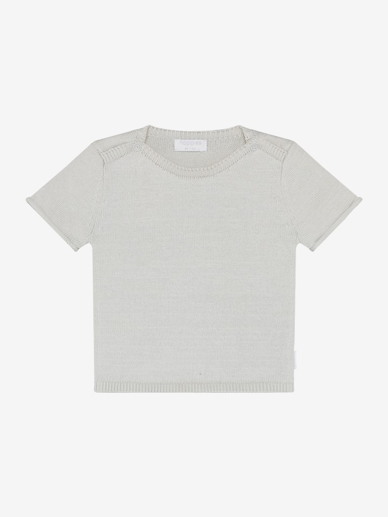 T-shirt à manches courtes en tricot plat summerbasic