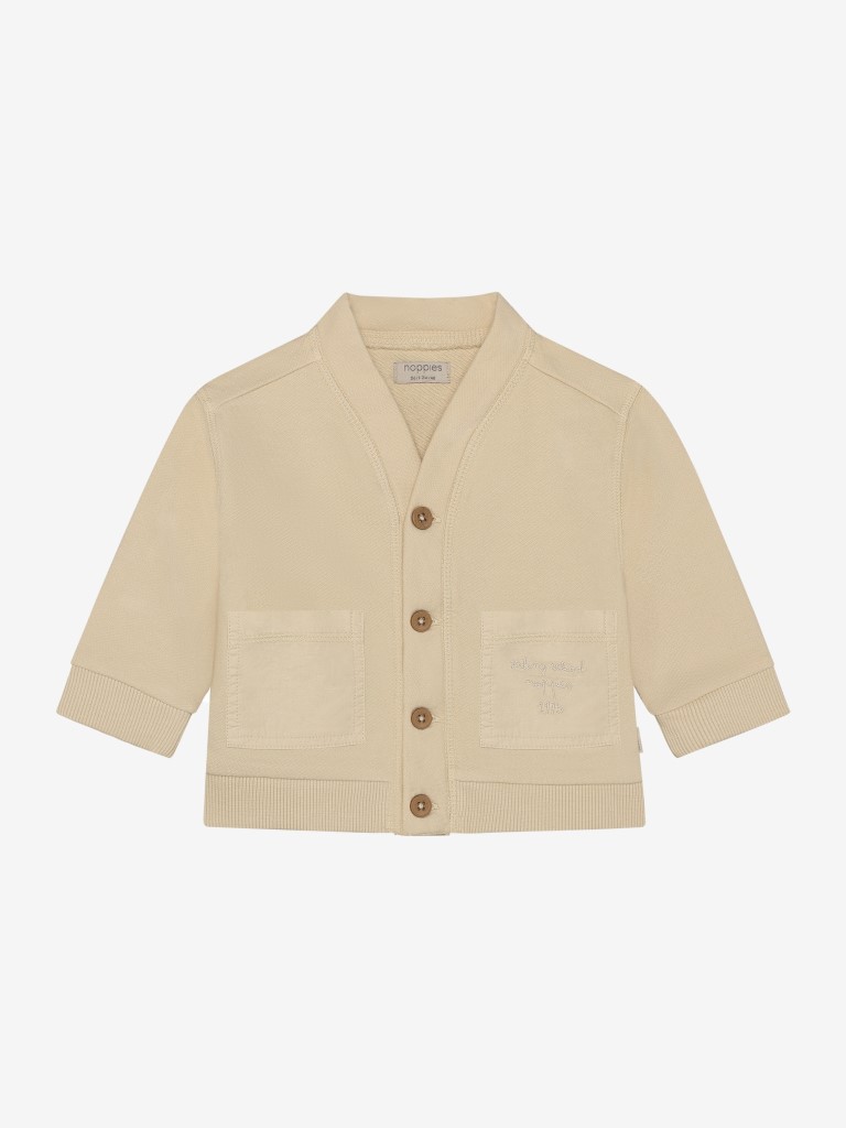 Cardigan lange mouwen terry loopknit softlayer