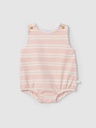 Romper - gestreept zonder mouwen