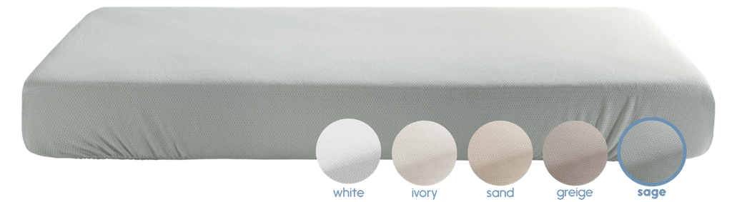 Fitted sheet Airgosafe for cot