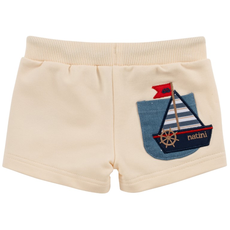 Short jogger met zakje boot