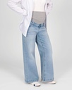 Zwangerschapsjeans met wijde pijpen