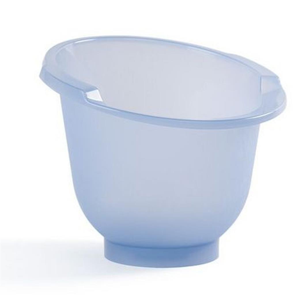 Bain de bébé Shantala transparent (bleu)