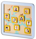 Family Tree Frame Babyart