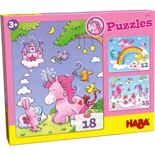Puzzel: eenhoorn flonkerglans  