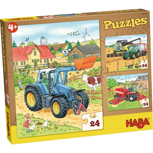 Puzzle: tractor and co