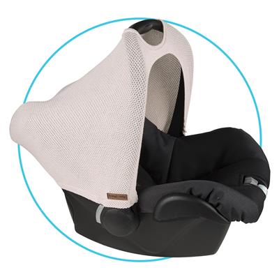 Hood car seat 0+ classic pink