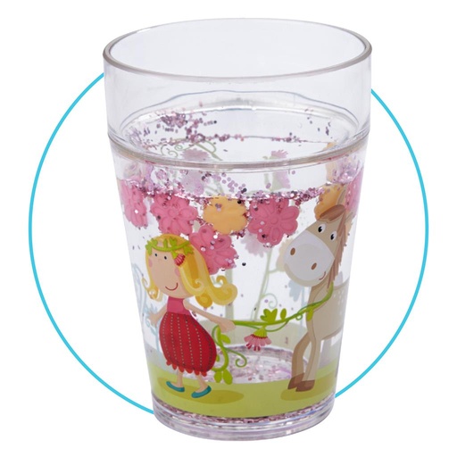 Glitter cup vicky and pirli  