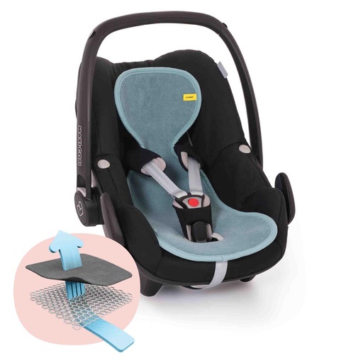 Siège auto à couche d'air groupe 0+ mint blue 