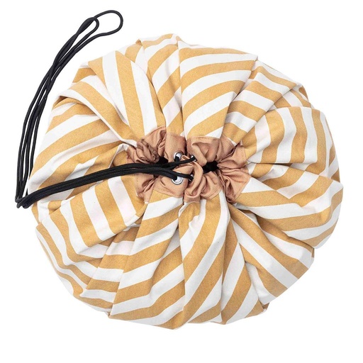 Opbergzak original stripes mustard 