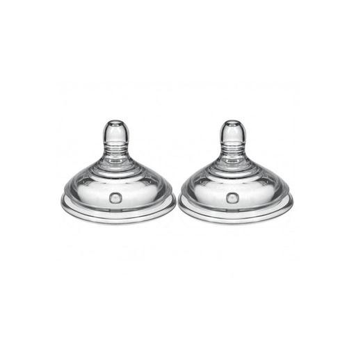 Tétine lente (2pcs) 0-3m  